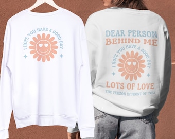 Liebe Person hinter mir Png Svg, Person hinter mir Svg, Du bist genug Svg, viel Liebe Svg, Person hinter mir geschnitten Datei, Vorder- und Rückseite Design