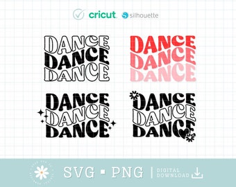 Dance SVG File Instant Download, Dance SVG Bundle, Dancer svg, Dance Cut File for Cricut, Dance Life Svg, Love Dancing Svg, Dance Shirt SVG