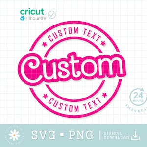 Come On Your Text Let&#39;s Go Party Svg, Custom Name Custom Text Princess Babe Girl Svg, Clipart, Svg Cut File Cricut, Silhouette, Custom Svg
