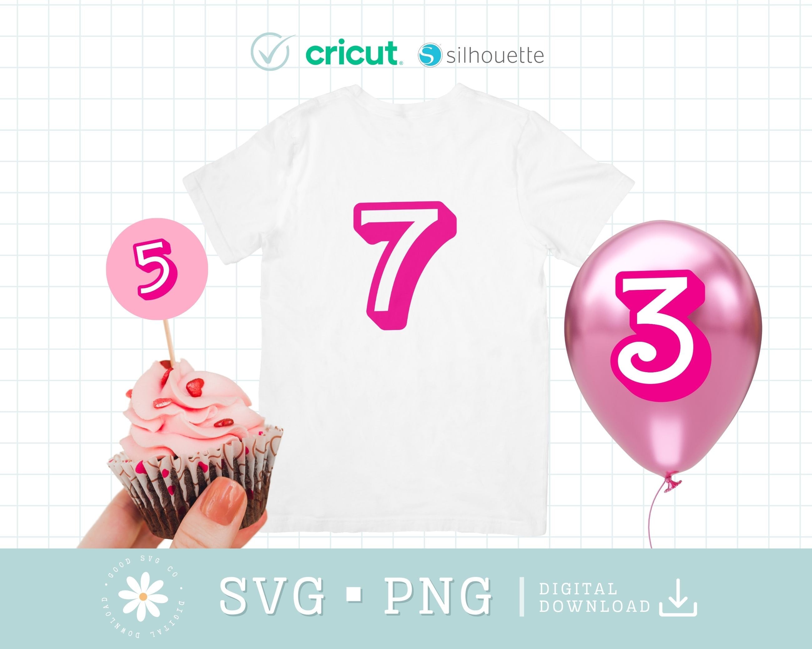 Dolly Numbers Svg Png, Doll Number Svg, Come on Movie Lets Go Party