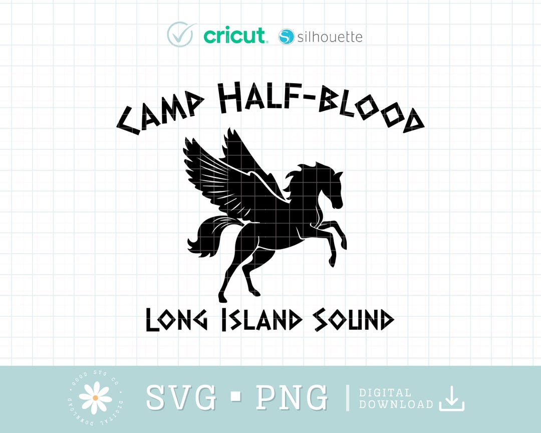 Camp Half Blood Svg Png, Halfblood Svg, Percy Jackson and Olympian ...