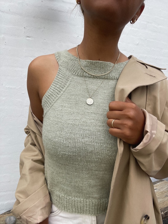 Pi Camisole • Knitting Pattern - Etsy