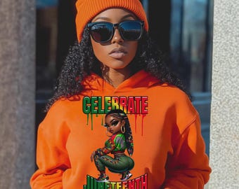 Juneteenth PNG | Freedom Day Digital T-Shirt Design | Black History Clipart | Afrocentric Sublimation File | Instant Download | Bundle