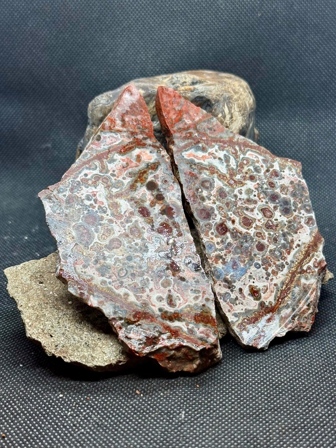Rock Leopard Leopard Skin Rhyolite Slabs, Colorful Patterned Stone - Lapidary - Etsy