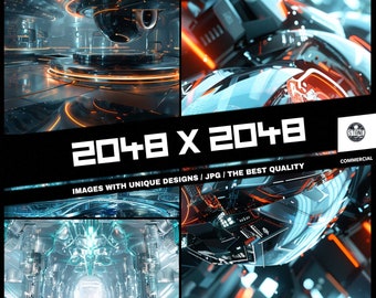 40 Beautiful Images of Science and Technology, Ideal for Any Type of Project: High Quality, Low Weight, Artistic, Unique, and Various Styles