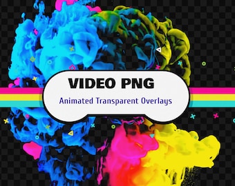 Animated Fluid Transition Overlays, Streaming Video (Digital Download)