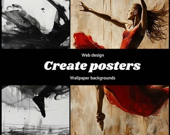 40 Beautiful Images of Dance and Movement, Ideal for Any Type of Project: High Quality, Low Weight, Artistic, Unique, and Various Styles