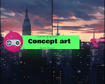 City Skyline Images, High-Quality Urban Photography (Digital Download)