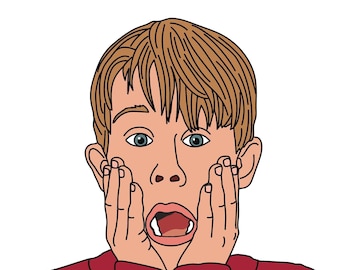 Home Alone Holiday Card