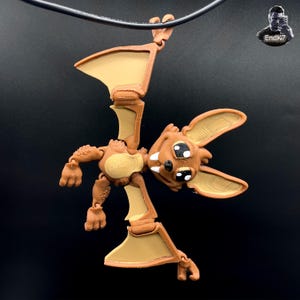 Cute Bat - Articulated Fidget Toy - Print in Place - Multicolor - No supports - digital 3d print STL Files