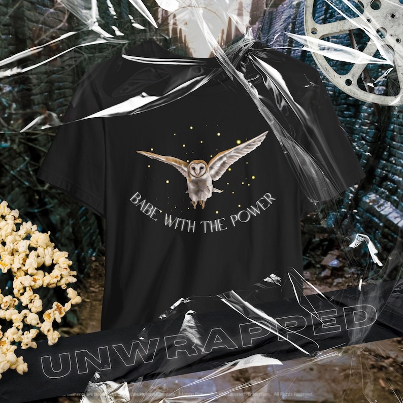 The Labyrinth, Babe With the Power, Owl, Unisex Jersey Short Sleeve Tee ...