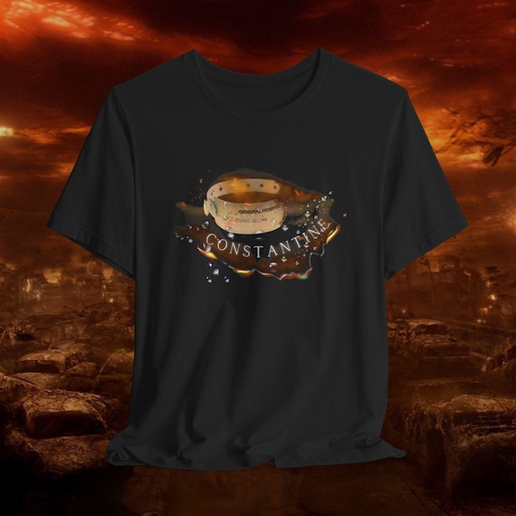 コンスタンティン 映画 ユニセックス Tシャツ、キアヌ・リーブス