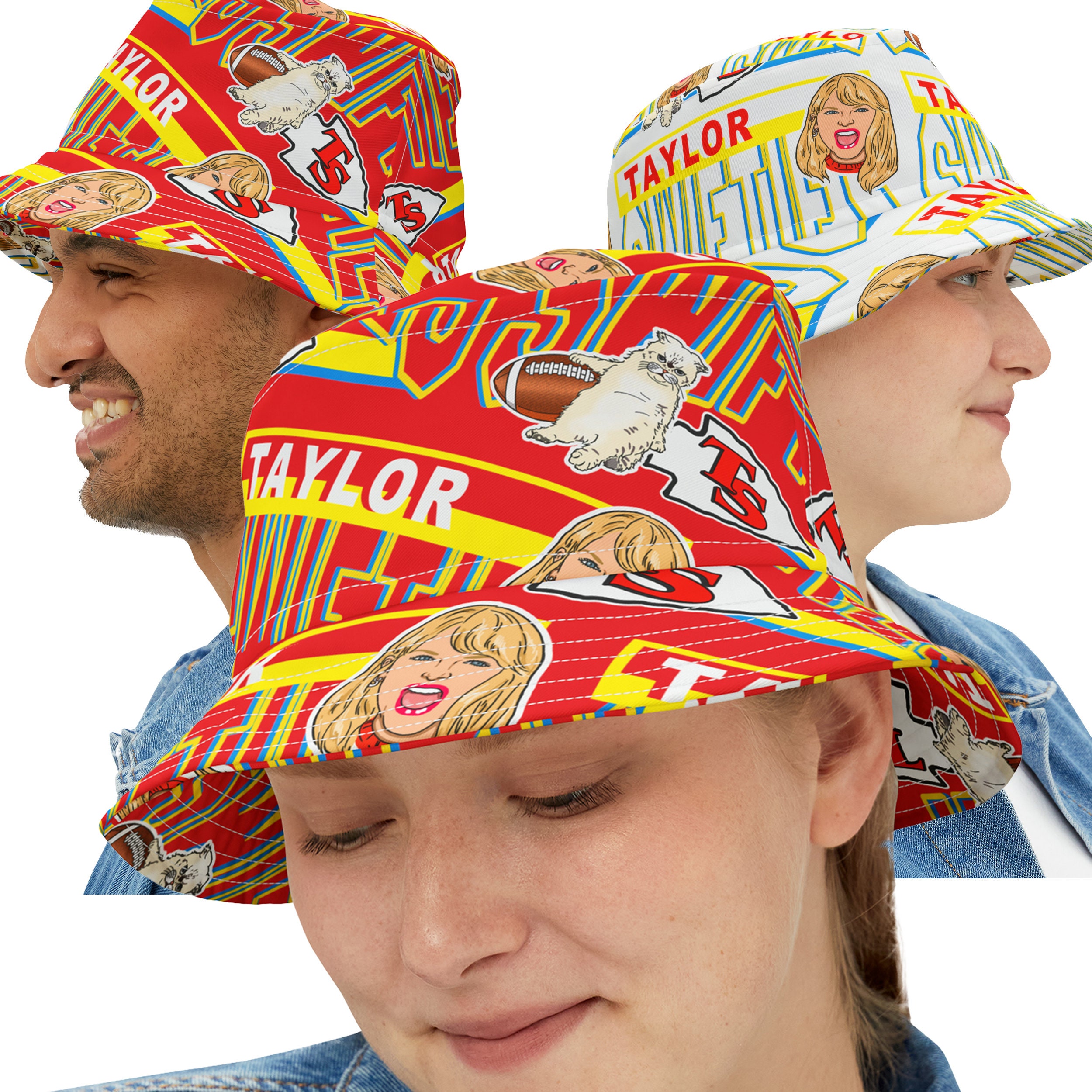 Chiefs Kansas City Fisherman's Hat Bucket Hat Adult Sunshade Fisherman Hat
