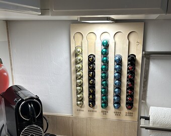 Capsule holder for Nespresso for a total of 45 capsules