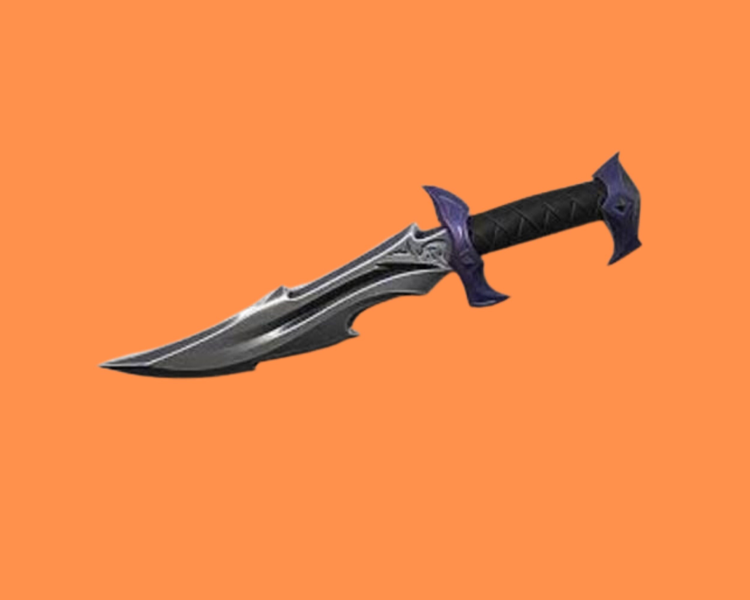 Valorant Reaver Knife Stl File for 3D Printer, Reaver Dagger, Valorant