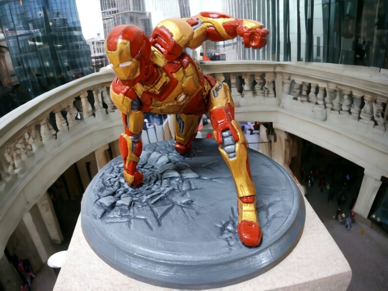 Ironman Tony Stark MK42 Armor 3D STL Files for 3D Printer, 3D Print ...