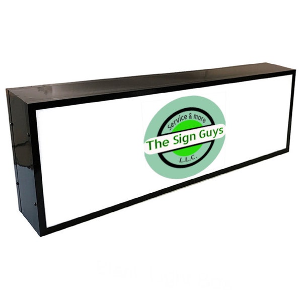 5ft x 10ft Custom face Lit Cabinet Sign