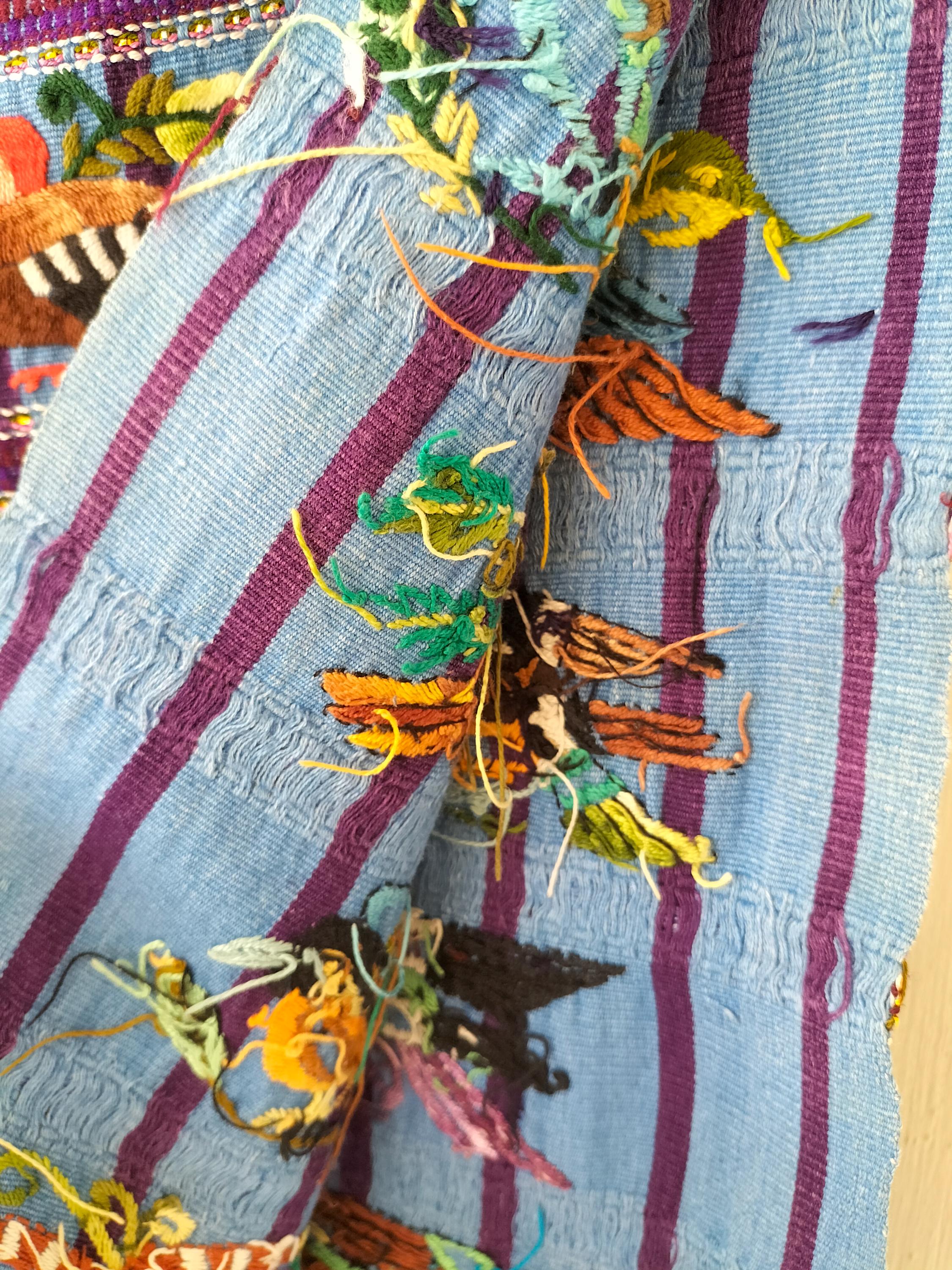 刺繍 ビンテージ トップス グアテマラ メキシコ モン族 グァテマラ 