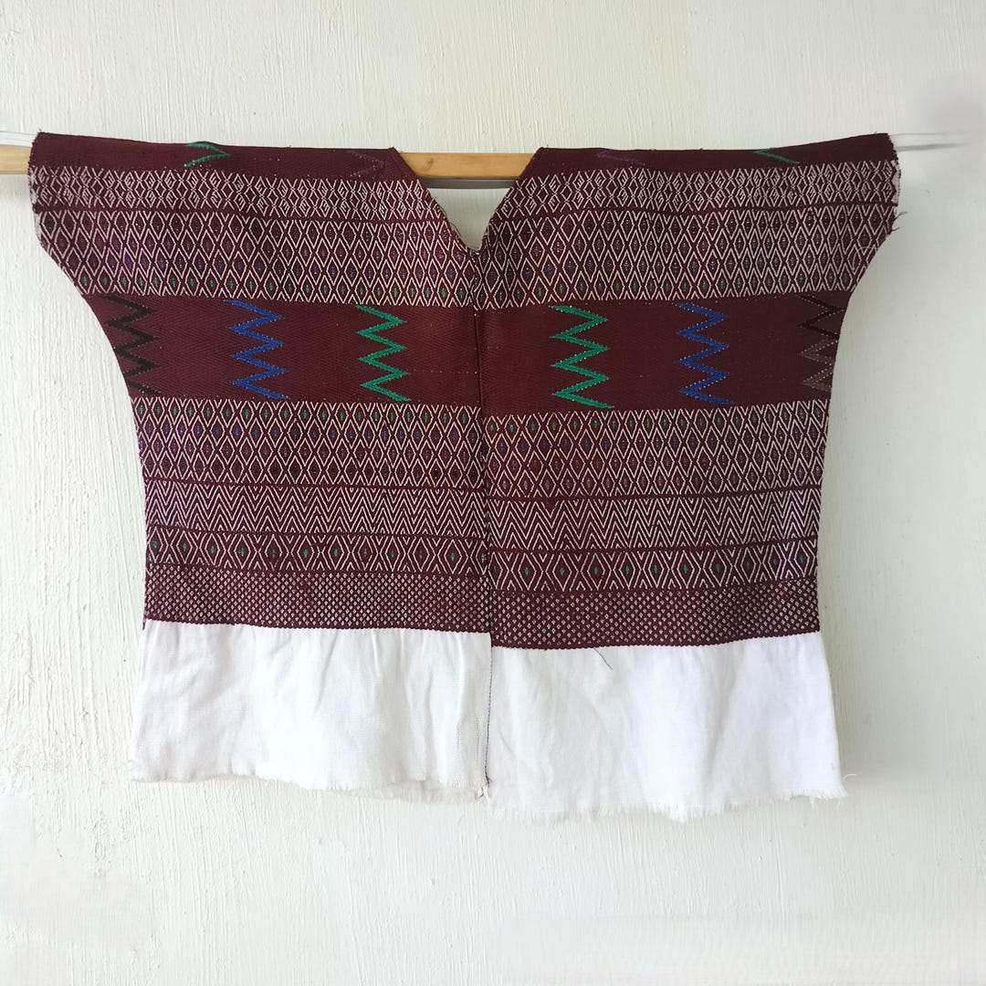 Textil Tipico Huipil guatemalteco vintage, arte textil maya tejido a mano - Etsy México