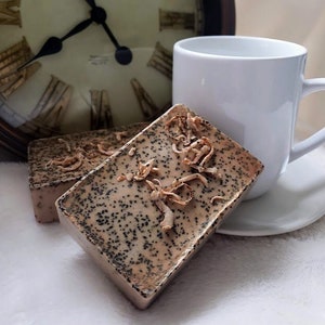 all natural shea butter Coffee soap