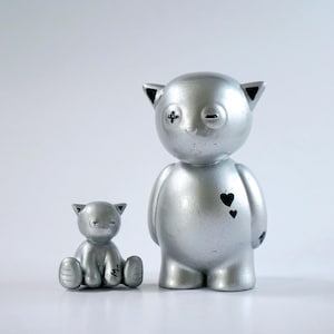 Silver Meta Baby | Art Toy | Series M 7/100