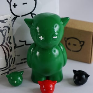 Meta Baby and 3 Meta Heads | Art Toy | Series M 1/100
