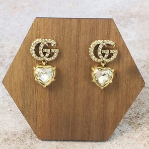 【GUCCI★グッチ】DOUBLE G EARRINGS Gucci Sterling Silver Marmont Double G Stud Earrings