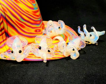 Ghost Blue Squid Octopus Hat Brim Pin