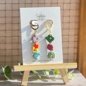 St. Patrick’s Day Polymer Clay Earrings – Handmade Green Shamrock & Lucky Charm Jewelry with Hypoallergenic Hardware