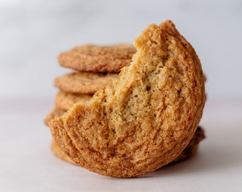 Vegan Chip-Less Cookies - Vegan Dessert - Chocolate Chip Cookies without the Chocolate Chips!