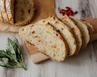 Artisan Bread - Sun-Dried Tomato & Basil