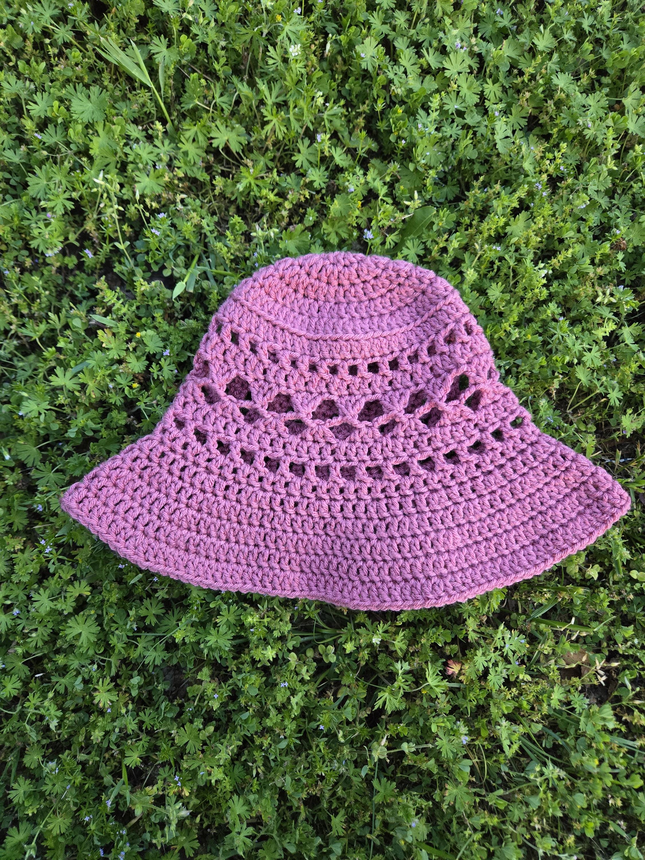Nahla Bucket Hat Crochet Pattern | Boho Summer Hat PDF | Beginner ...