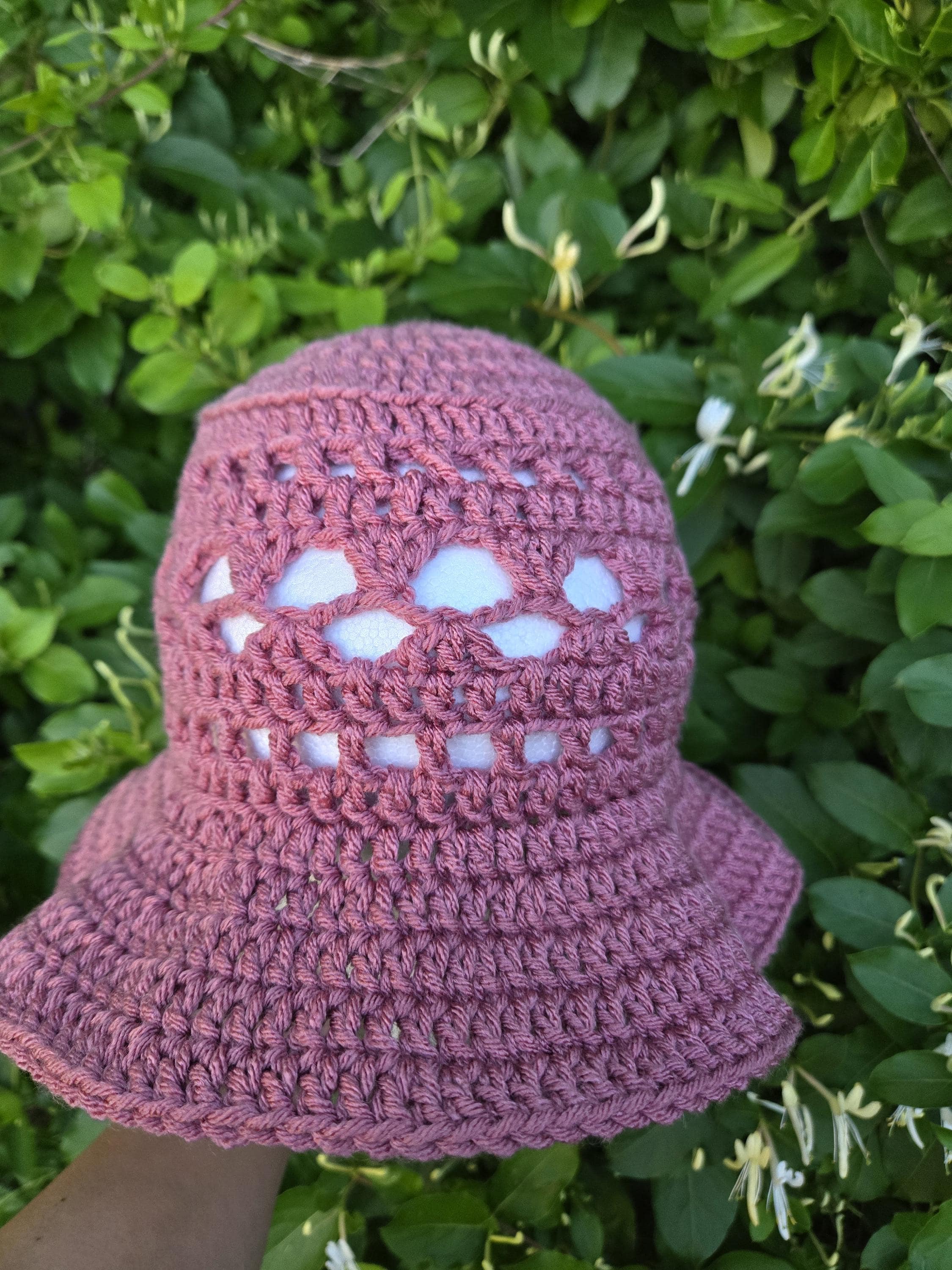 Nahla Bucket Hat Crochet Pattern | Boho Summer Hat PDF | Beginner ...