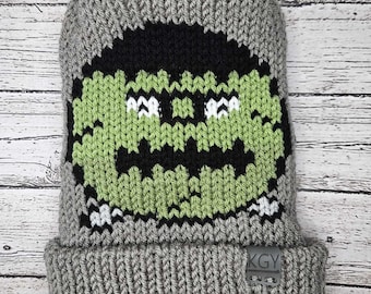 Frank Monster Friend Beanie/Hat PATTERN ONLY PDF Download Knitting Machine, Addi, Sentro, circular knitting machine