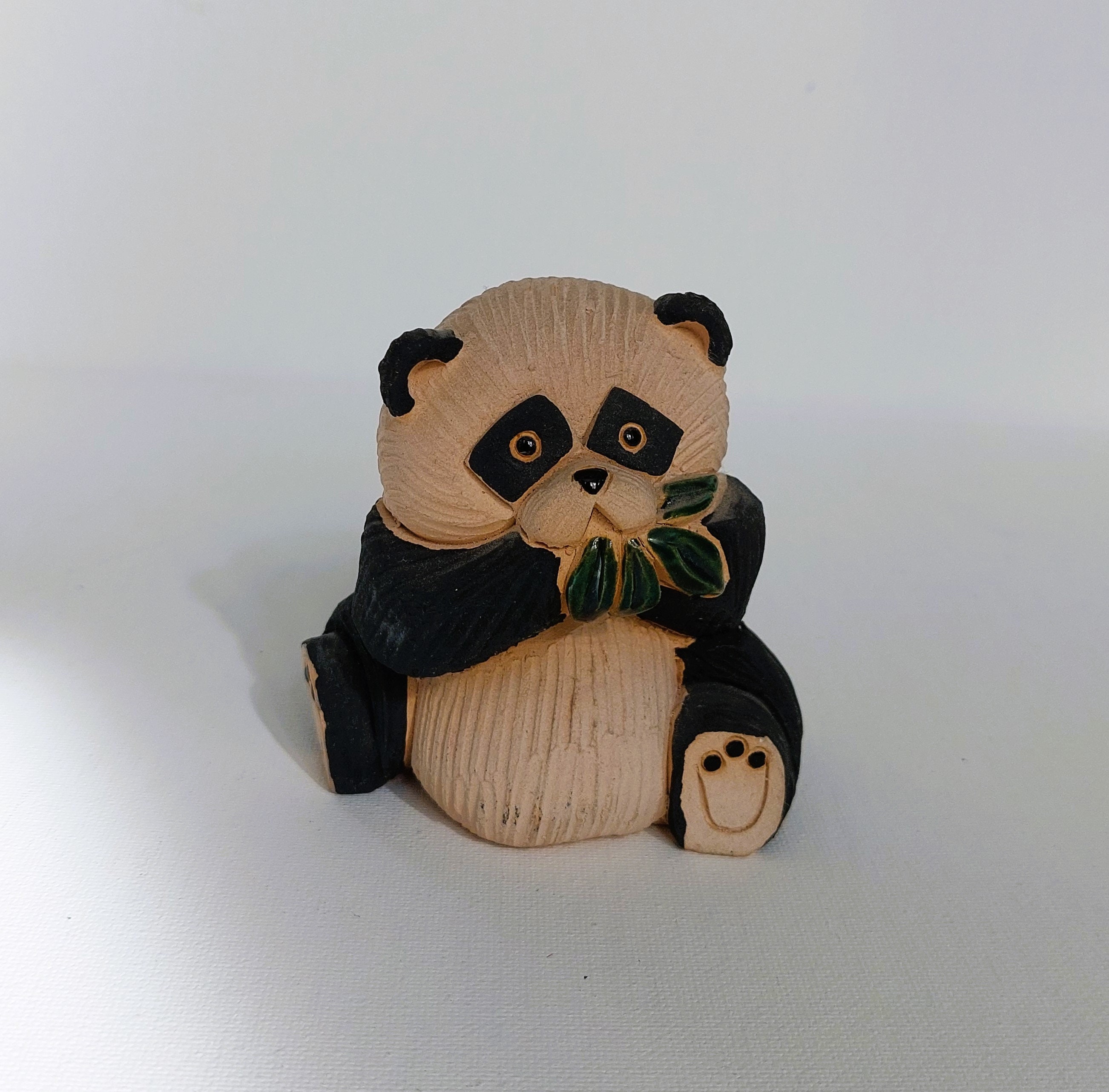 Vintage Artesania Rinconada Panda Beer Eet Bamboe Vintage Artesania Rinconada Panda Beer Eet Bamboe