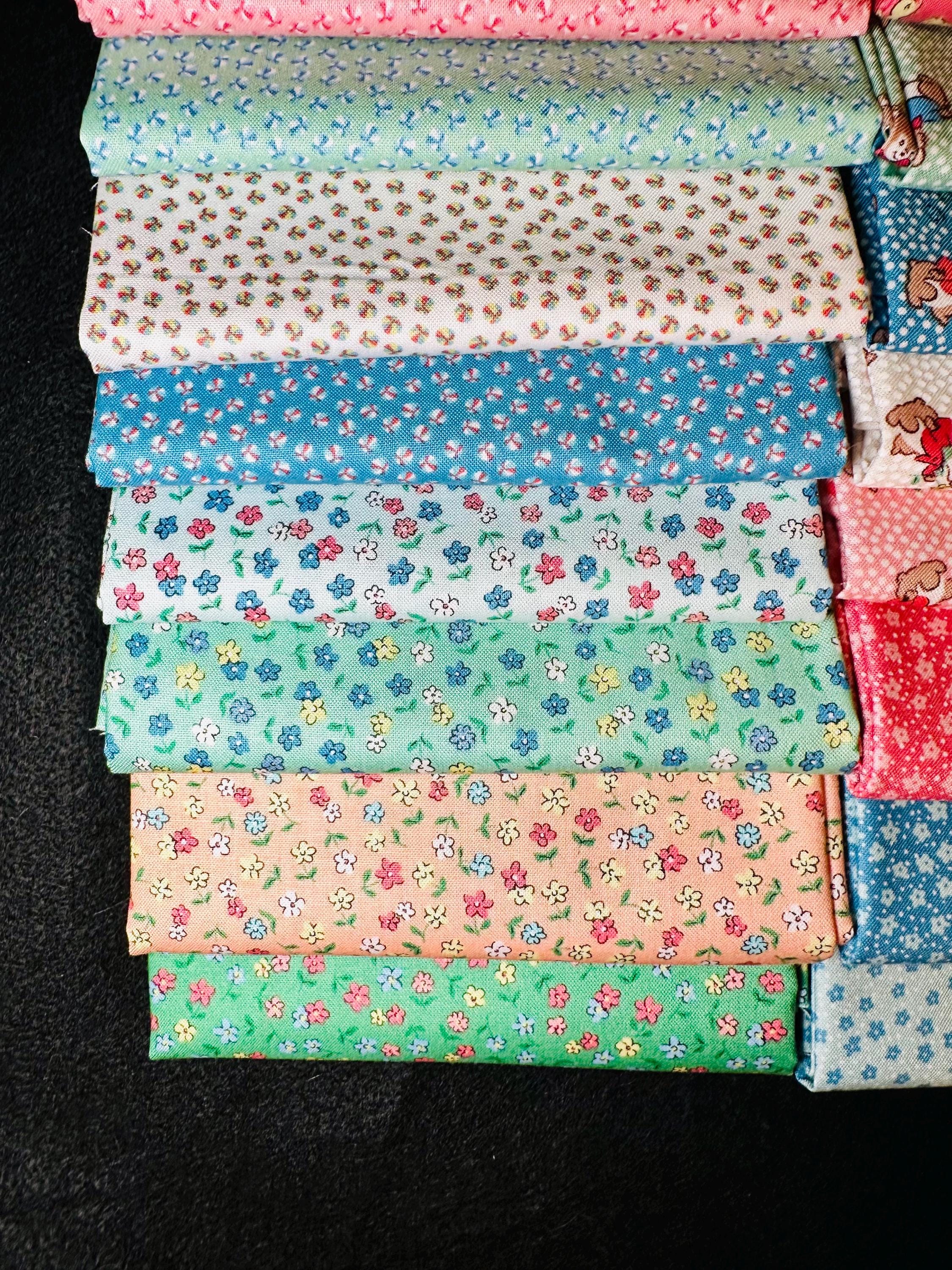 30’s Playtime by Lindsay Wilkes for Riley Blake - 24 Fat Quarter Set ...