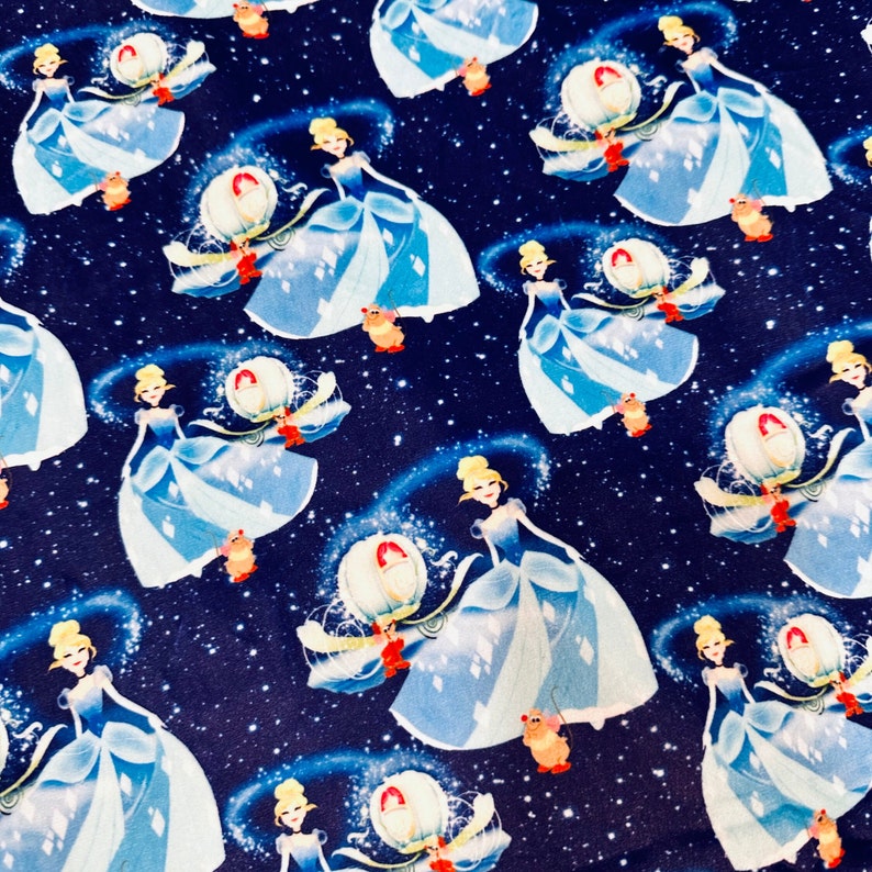 Cinderella Princess Velour Knit Fabric - Velour on Both Sides! - Etsy