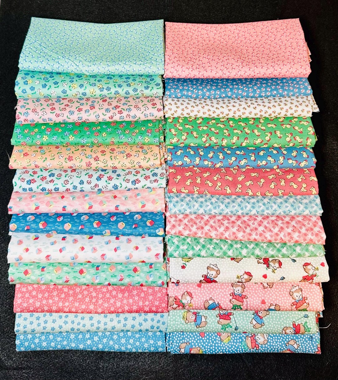 30’s Playtime by Lindsay Wilkes for Riley Blake - 26 Fat Quarter Set ...