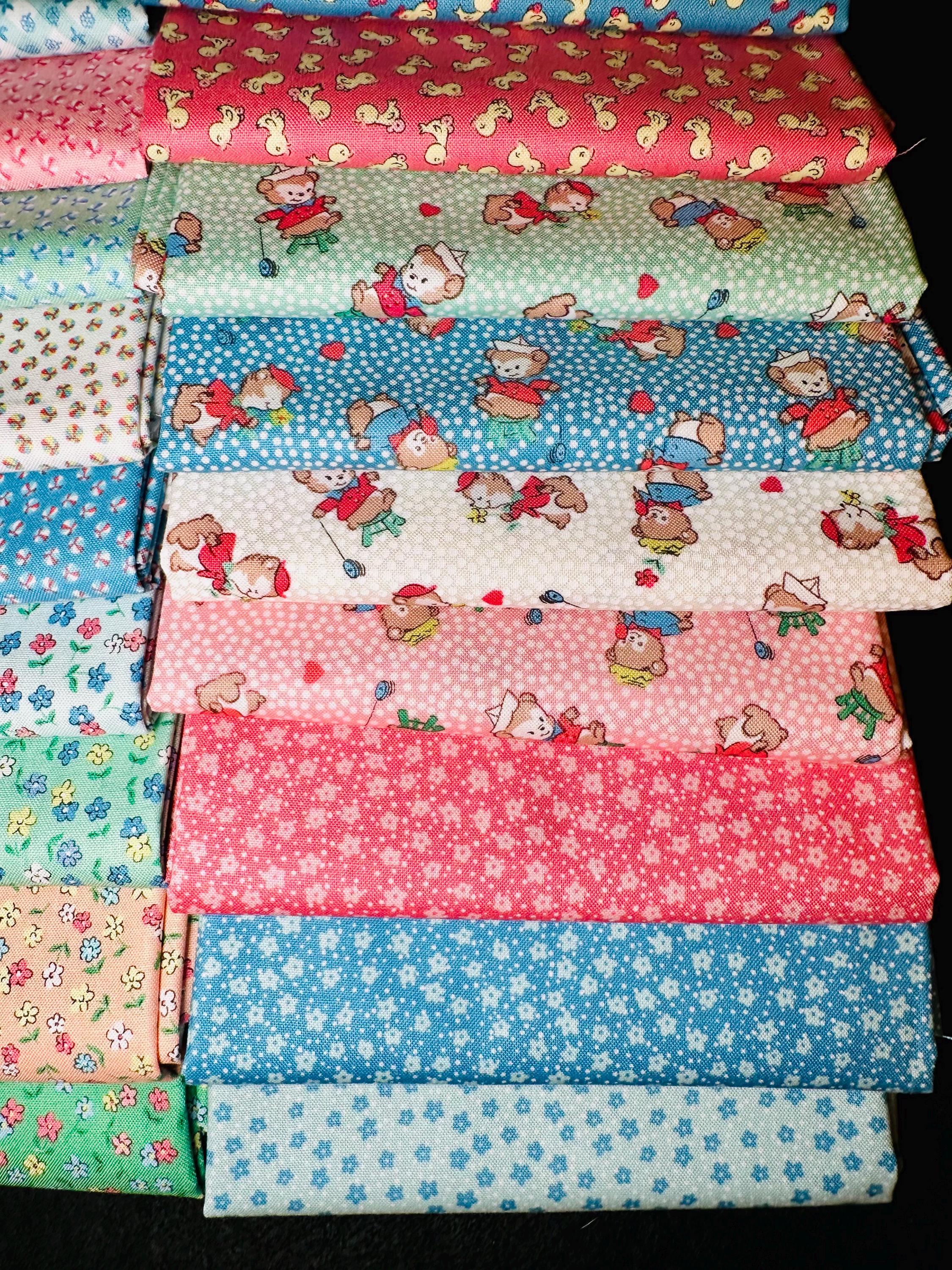 30’s Playtime by Lindsay Wilkes for Riley Blake - 24 Fat Quarter Set ...