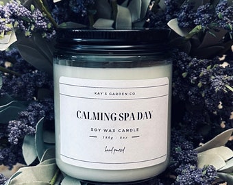 Calming Spa Day - Soy Candle