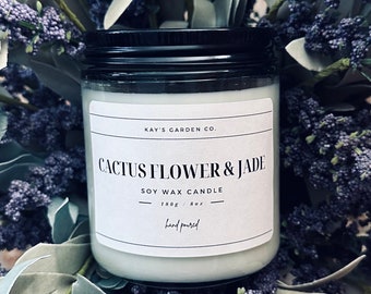 Cactus Flower & Jade - Soy Candle