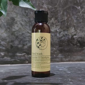 Veganistische handzeep | Geur jasmijn en eucalyptus | Hydraterende aloë- en kokosolie