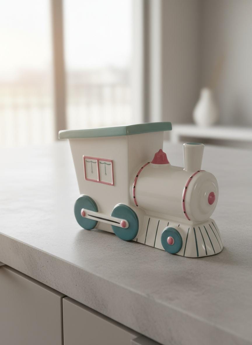 Train Cookie Jar - Etsy