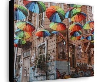 Umbrellas Canvas