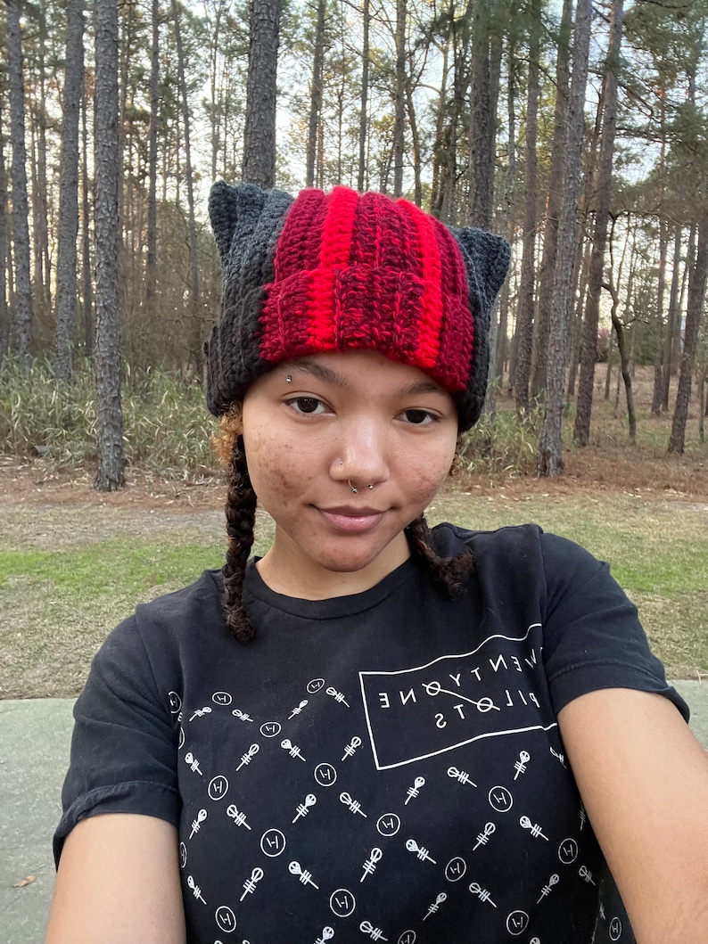 crochet twenty one pilots CLANCY inspired beanie image 1