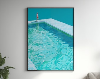 David Hockney A Bigger Splash 1967 Poster - Etsy UK