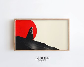 Darth Vader Art Frame TV | Star Wars | Storm Trooper Art | Darth Vader Art For TV | Minimal Art | Frame TV Art, Star Wars Print, Darth Vader