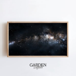 Outer Space Frame TV Art  | Night Sky Art | Milky Way | Digital Art For TV | Frame TV Art, Wall Art, Stars Photography, Solar System, Galaxy