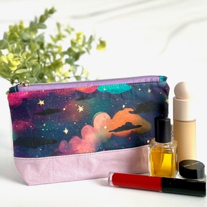 Starry Clouds Zipper Pouch | Make-Up Bag Cosmetic Bag Pencil Case