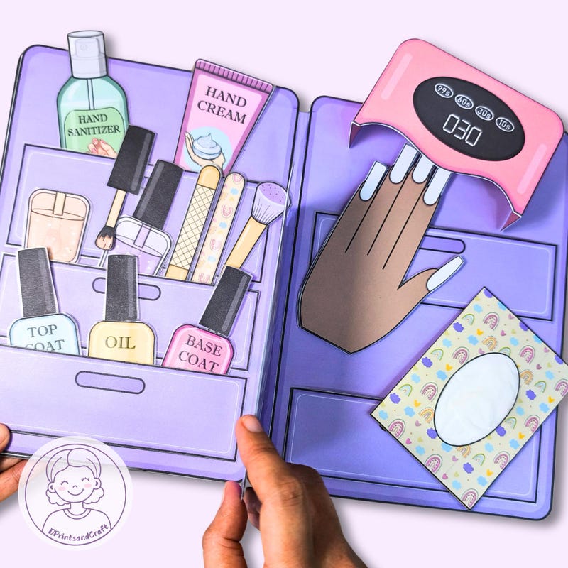 Kids Nail Spa Kit Etsy